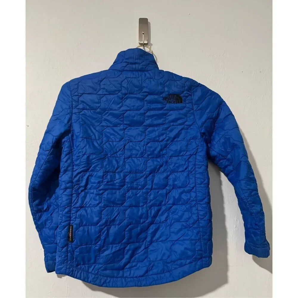 The North Face Thermoball blue puffer jacket 5